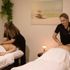 עיסוי זוגי וארוחת בוקר זוגית